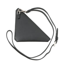 Load image into Gallery viewer, PRADA Triangle Pouch Neck Strap Black1TL445 Saffiano LeatherLeather
