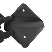 将图像加载到图库查看器中，PRADA Triangle Pouch Neck Strap Black1TL445 Saffiano LeatherLeather

