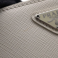 Load image into Gallery viewer, PRADA ShoulderPouch Ivory2TT105 Saffiano LeatherLeather
