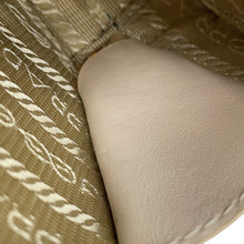 Load image into Gallery viewer, PRADA Triangle logo mini pouch with chain Beige1NT023 Enamel
