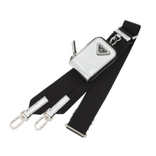 Load image into Gallery viewer, PRADA Brique Shoulder Bag Silver2VH070 Leather
