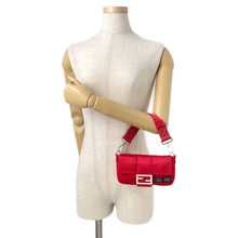 Load image into Gallery viewer, FENDI Mamma Baguette Porter Collaboration Red7AS138 Nylon Size Mini
