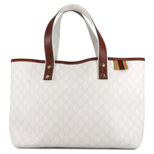 Load image into Gallery viewer, GUCCI GG Supreme Tote Bag White211134 GG Supreme
