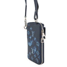 Load image into Gallery viewer, LOUIS VUITTON phone pouch NavyM80466 Monogram Watercolor

