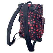 将图像加载到图库查看器中，LOUIS VUITTON LVxYK Christopher Yayoi Kusama Noir/RedM21978 Taurillon Monogram Infinity Dot Size MM
