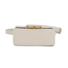 Load image into Gallery viewer, CELINE Triomphe Claude Shoulder Bag Light Gray10I513 Leather Size Mini
