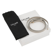 Load image into Gallery viewer, CELINE Triomphe Claude Shoulder Bag Light Gray10I513 Leather Size Mini
