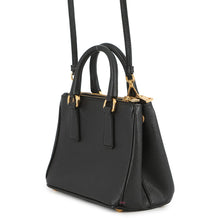 将图像加载到图库查看器中，PRADA Saffiano Leather Galleria 2-way Bag Black1BH907 Leather
