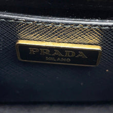 将图像加载到图库查看器中，PRADA Saffiano Leather Galleria 2-way Bag Black1BH907 Leather
