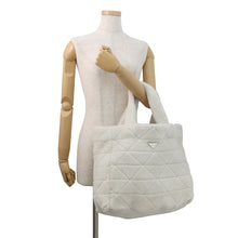 Load image into Gallery viewer, PRADA Tote Bag White1BG130V Mouton
