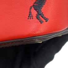 将图像加载到图库查看器中，Chloe Roy 2-Way Bucket Shoulder Bag Red/BlackCHC18WS128A50647 Leather Canvas Size Mini
