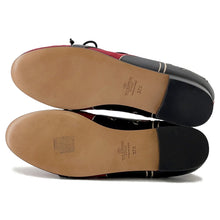 Load image into Gallery viewer, Valentino Garavani Panther Loafers Red/BlackNW1S0D22JHW suede Size 37 1/2
