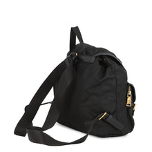 Load image into Gallery viewer, PRADA Triangle With logo Backpack BlackBZ0030 Nylon Leather
