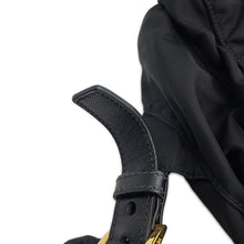 Load image into Gallery viewer, PRADA Triangle With logo Backpack BlackBZ0030 Nylon Leather
