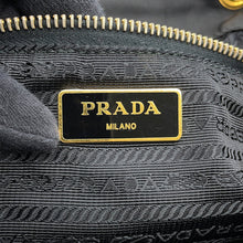 Load image into Gallery viewer, PRADA Triangle With logo Backpack BlackBZ0030 Nylon Leather
