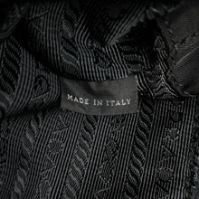 Load image into Gallery viewer, PRADA Triangle With logo Backpack BlackBZ0030 Nylon Leather
