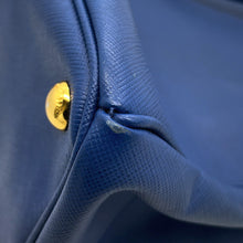 Load image into Gallery viewer, PRADA Galleria Handbag BlueBN1802 Leather
