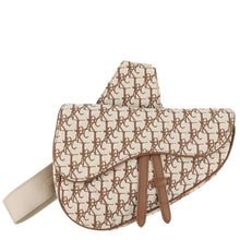 Load image into Gallery viewer, Dior Cactus Jack Oblique Saddlebag Beige/Brown1ADPO093JOD Canvas Leather
