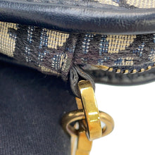 Load image into Gallery viewer, Dior Oblique Quake Clutch Bag Navy/BeigeS5700CTZQ Canvas Leather

