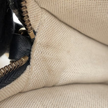 将图像加载到图库查看器中，Dior Oblique Quake Clutch Bag Navy/BeigeS5700CTZQ Canvas Leather
