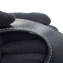 Load image into Gallery viewer, BURBERRY Pocket 2way Handbag Blue/Black8039101 Canvas Leather Size Mini
