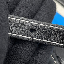 Load image into Gallery viewer, BALENCIAGA Bazar Shopper Black/White/Blue513988 Leather Size XXS
