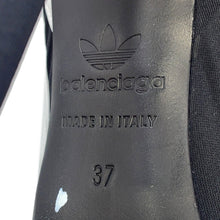 Load image into Gallery viewer, BALENCIAGA Adidas Collaboration Knife Booties Black/White724073 Polyester Size 37
