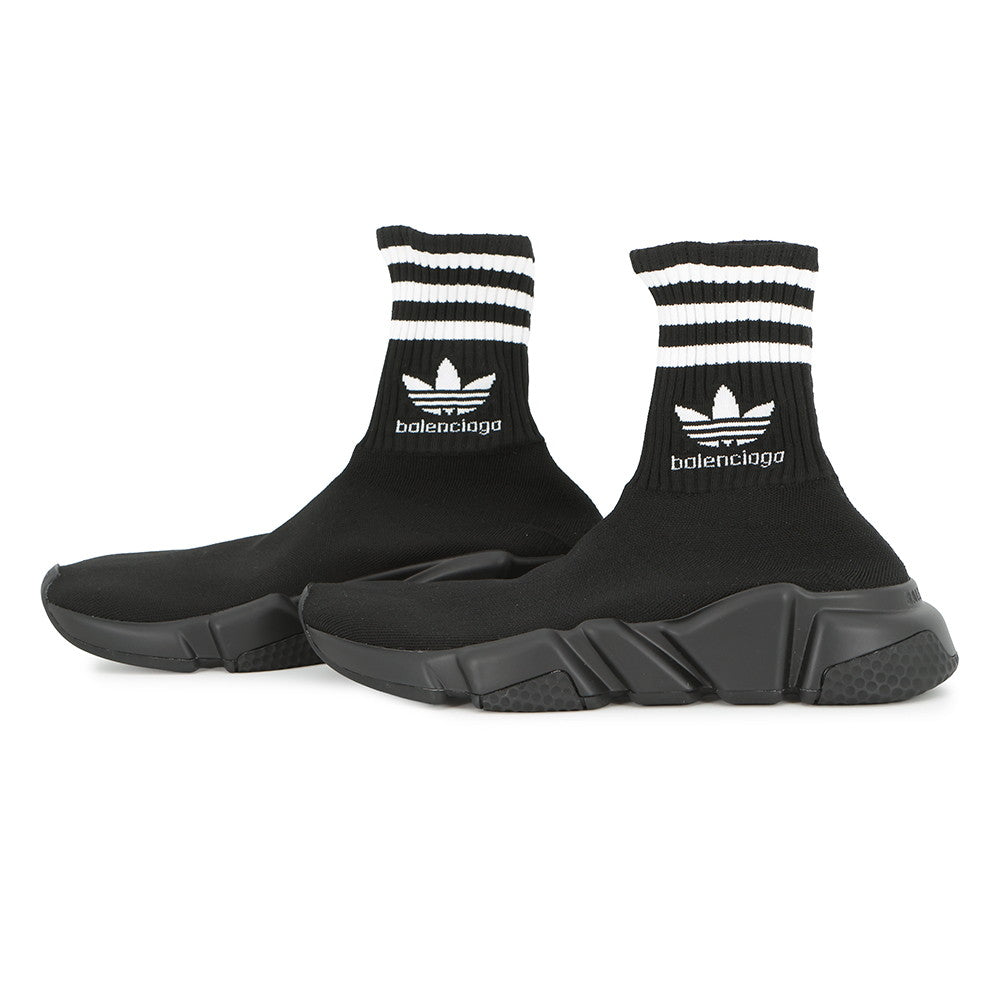 BALENCIAGA Adidas Collaboration Socks Sneakers Black/White717589