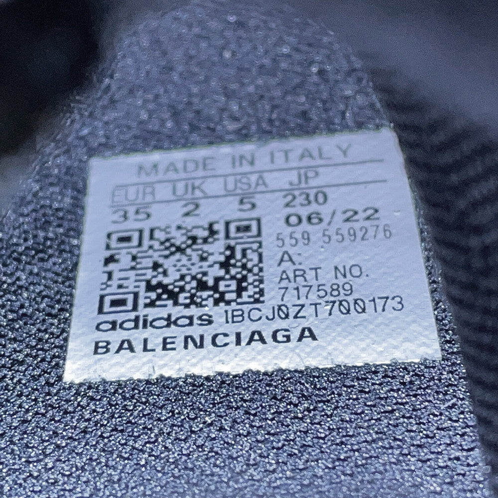 BALENCIAGA Adidas Collaboration Socks Sneakers Black/White717589