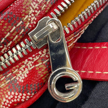 将图像加载到图库查看器中，GOYARD Jonah Red PVC Size MM
