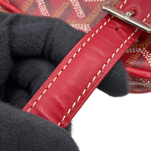 将图像加载到图库查看器中，GOYARD Jonah Red PVC Size MM
