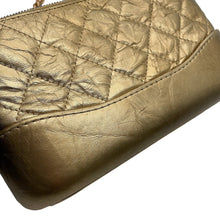 Load image into Gallery viewer, CHANEL Gabriel ChainShoulder Bag GoldA94505 Lambskin
