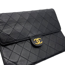 将图像加载到图库查看器中，CHANEL Matelasse ChainShoulder Bag BlackA03569 Lambskin
