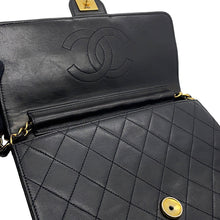 将图像加载到图库查看器中，CHANEL Matelasse ChainShoulder Bag BlackA03569 Lambskin
