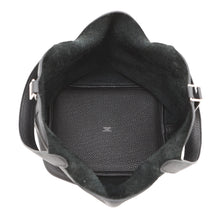 将图像加载到图库查看器中，HERMES Picotin Lock Black Taurillon Clemence Size MM
