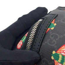 将图像加载到图库查看器中，GUCCI GG Supreme Crossbody Bag Bee Black675181 GG Supreme
