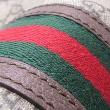 Load image into Gallery viewer, GUCCI Cherie Line Tiger Head Travel Bag Beige/Brown/Yellow480500 GG Supreme Leather
