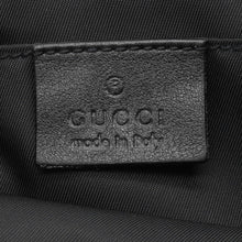 将图像加载到图库查看器中，GUCCI Cherie line Crossbody Bag Black181064 Leather Canvas
