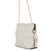 将图像加载到图库查看器中，LOEWE Flamenco Shoulder Bag WhiteA411FC6X01 Leather
