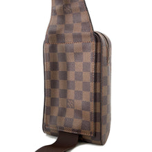将图像加载到图库查看器中，LOUIS VUITTON Geronimos BrownN51994 Damier Ebene Canvas
