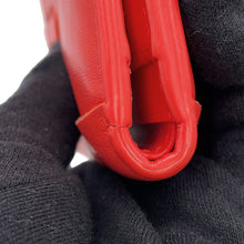 Load image into Gallery viewer, Bottega Veneta Maxi INTRECCIATO Cassette Bi-fold Wallet Orange Leather
