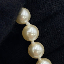 Load image into Gallery viewer, CHANEL Matelasse motif Chain Necklace GoldAB6135 Pearl Metal Leather
