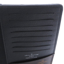 将图像加载到图库查看器中，LOUIS VUITTON Portefeuille Tanon BrownM93800 Monogram Macassar Canvas
