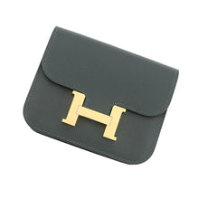Load image into Gallery viewer, HERMES Constance Slim Vert Fonce/Vert Moyen Evercolor
