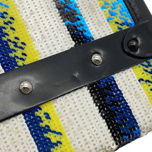 将图像加载到图库查看器中，LOUIS VUITTON Petite Malle Noir/Multicolor Patent Leather Sequins

