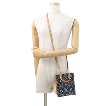 Load image into Gallery viewer, LOUIS VUITTON Since1854 Petite Sac Plat BlueM80288 Monogram / Jacquard
