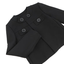 Load image into Gallery viewer, CELINE Brompton Jacket Size 34 BlackRV045066V Wool 100%
