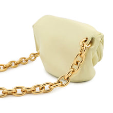 Load image into Gallery viewer, Bottega Veneta The ChainPouch ChainBag Light Yellow651445 Leather
