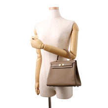 Load image into Gallery viewer, HERMES Kelly Retourne Etoupe Togo Leather Size 25
