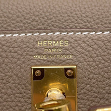 Load image into Gallery viewer, HERMES Kelly Retourne Etoupe Togo Leather Size 25
